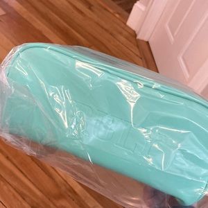 Truly Beauty vegan leather skincare travel pouch